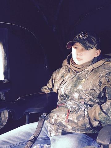 Me puse camo cuando busqué para los animales en el bosque