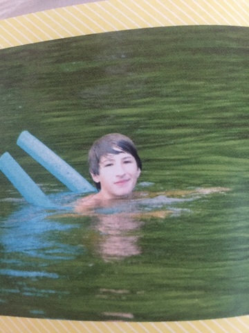 fui a un lagos con mi familia