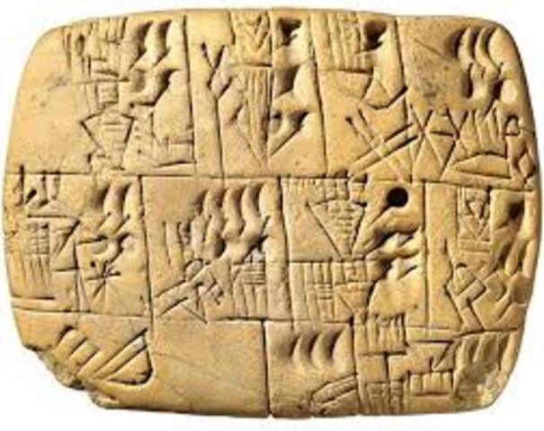 Invención de la escritura en Mesopotamia