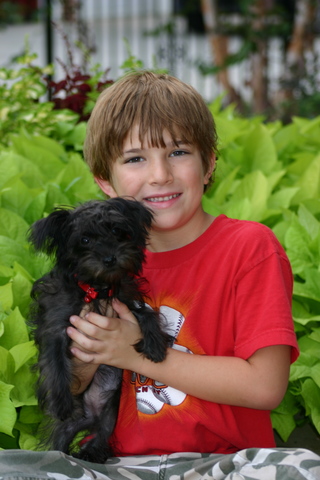 Conseguí mi primer perro para mi séptimo cumpleaños