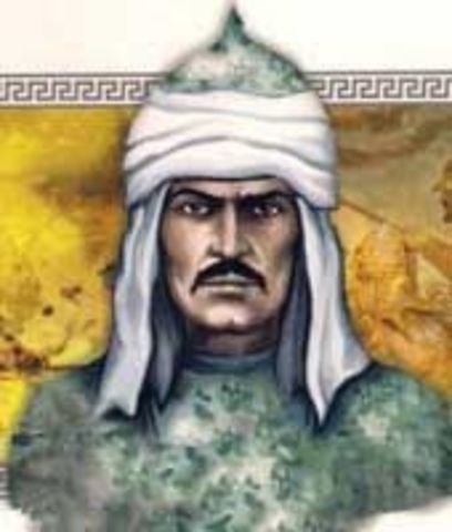 The seljuk Sultan controls Baghdad