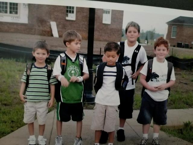 La primera día de Kindergarten