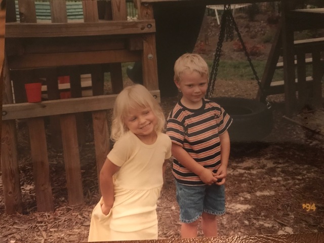 Yo jugué con mi mejor amigo, Chase.