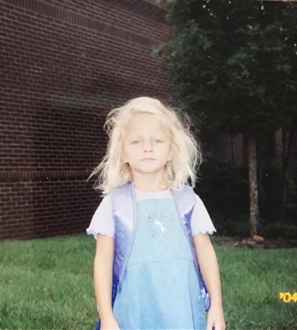 Yo fui a mi primera día de escuela.