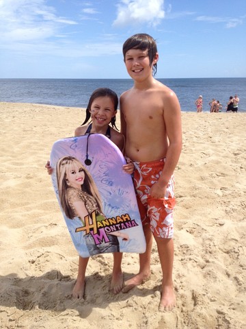 Viaje de playa con mi familia