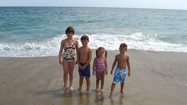 Viaje la playa con mis primos