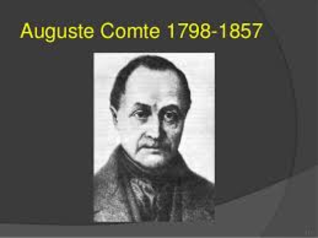 PEDAGOGIA EXPERIMENTAL -AUGUSTE COMTE