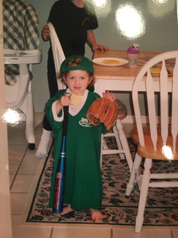 yo empecé a jugar softból