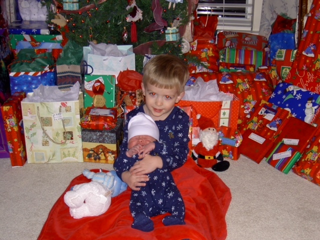 el día cuando mi hermano empezó su vida