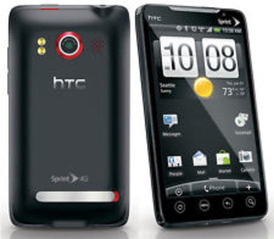 HTC EVO 4G de Sprint.