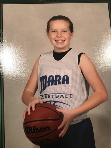 Yo saqué los fotos porque yo jugué baloncesto.