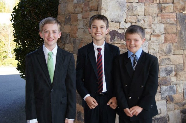 fui a la cena con mis amigos