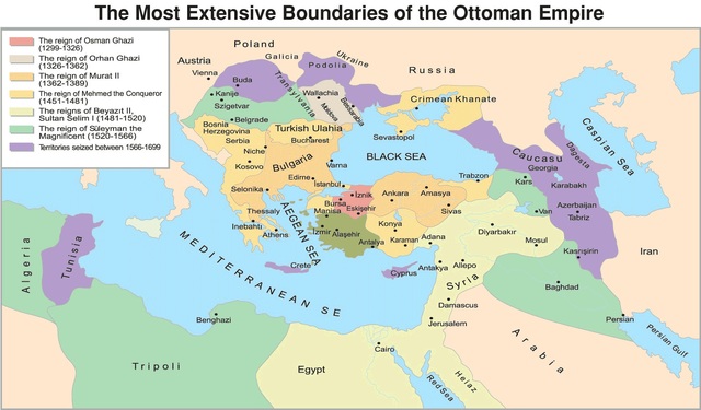 The rise of the Ottoman Empire