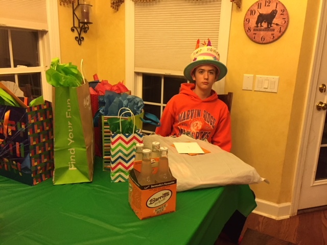 estuve feliz en mi cumpleaños