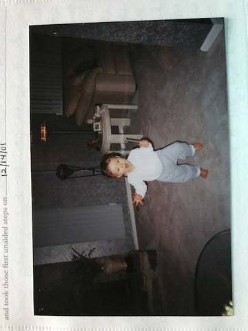 Mi primera vez caminé