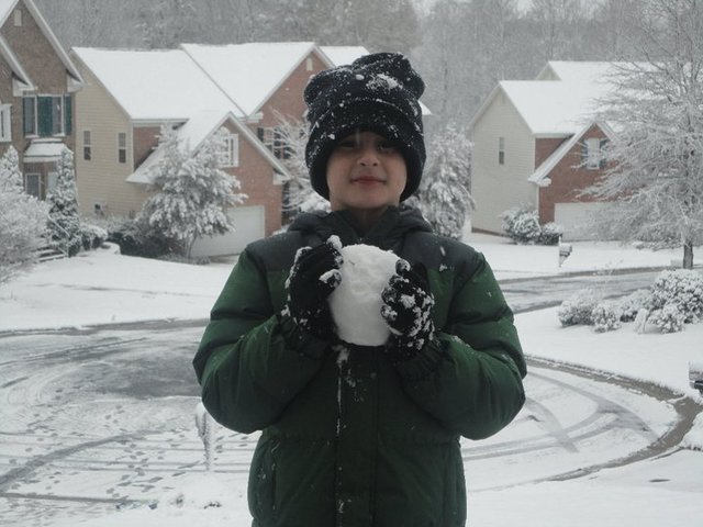 Cuando nevó mucho en Carolina del Norte.