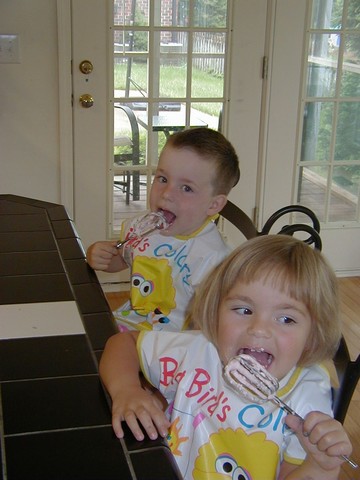yo robé unas galletas heladas para mi papá en su cumpleaños
