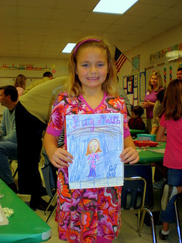 Yo dibujé una foto para mi mamá