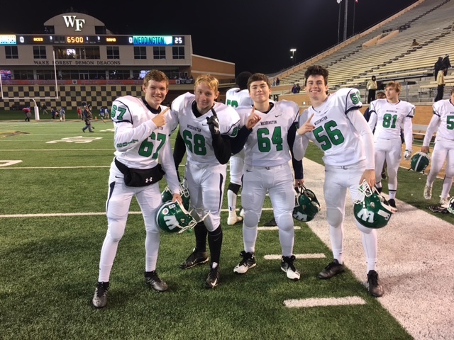 Gané el campeonado de estado de futbol americana