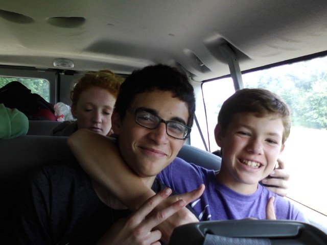 Fui en mi primero campamento de verano