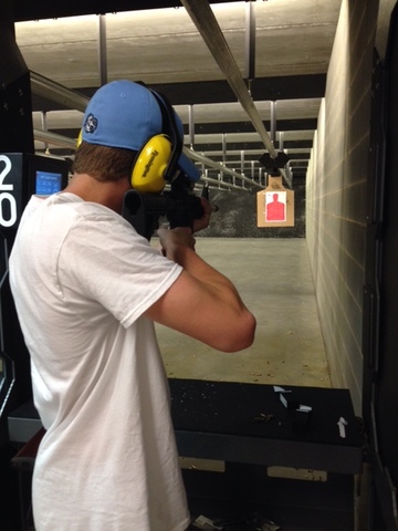 DIsparé mi primero rifle.