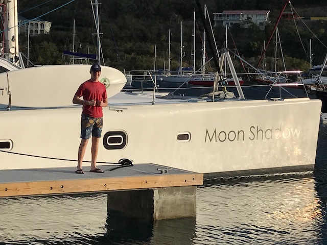 Fui afuera de la país por mi primero tiempo