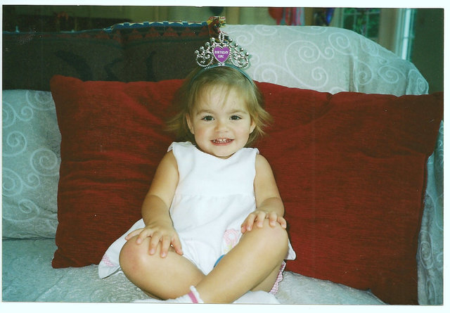 Yo gané una corona de un festival de la primavera