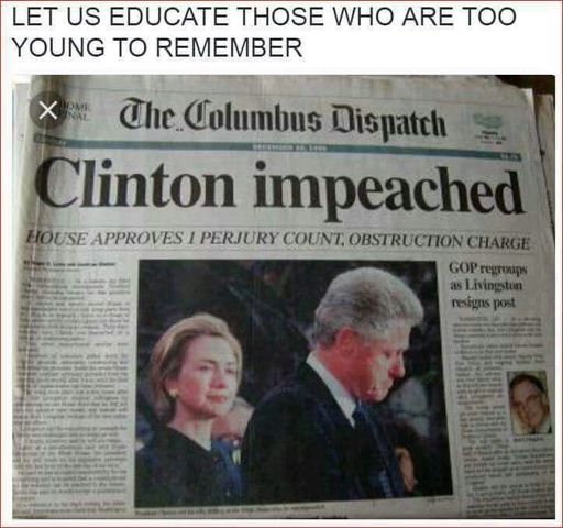 President Clinton Impeached