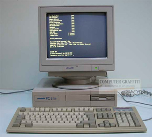 Primer trabajo de mi madre relacionado con las TIC