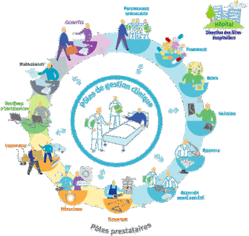 Pilotage: Organisation de pôles et équipes dans le pilotage