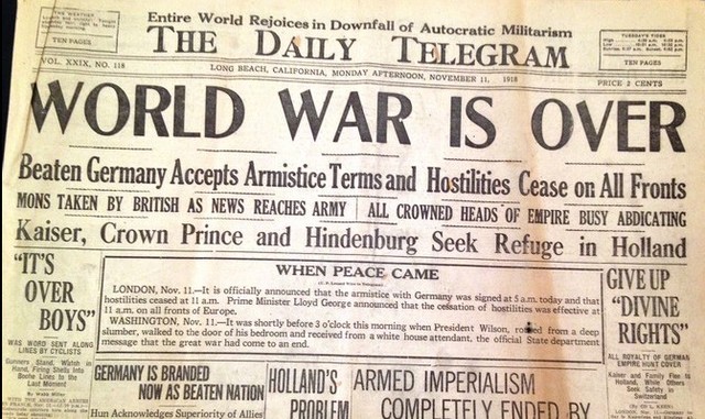 Fine prima guerra mondiale