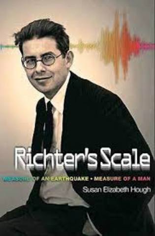 Escala de Richter para medir la fuerza de los terremotos