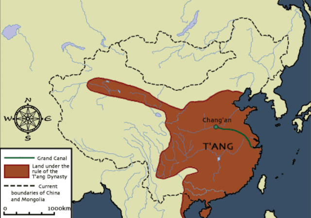 Tang dynasty takes over China