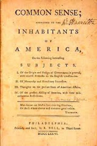 Common Sense Pamphlet Published