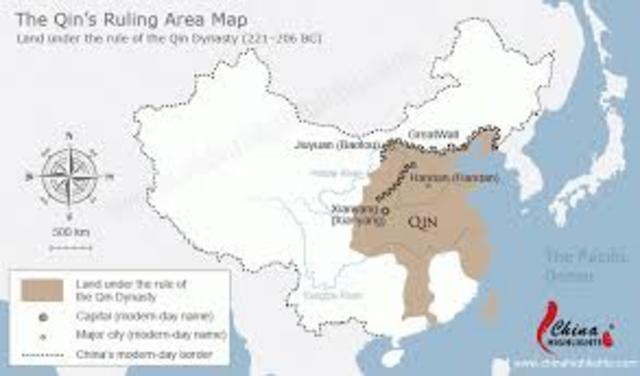 China’s Qin Dynasty Empire
