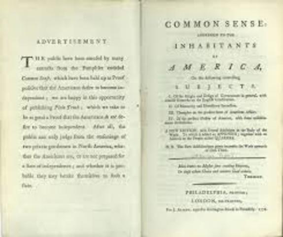 Common Sense Pamphlet is published