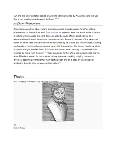 Anaximander describes model of Earth, Sun, Moon, stars