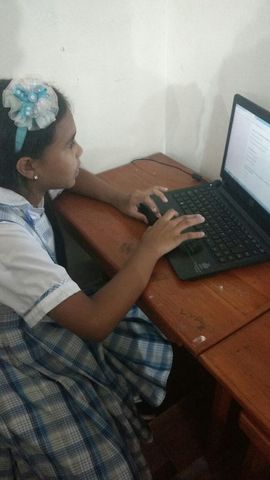 Niña de séptimo grado