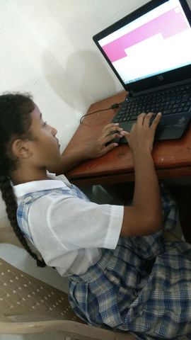 Realizando la actividad