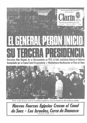 Tercera Presidencia de Perón