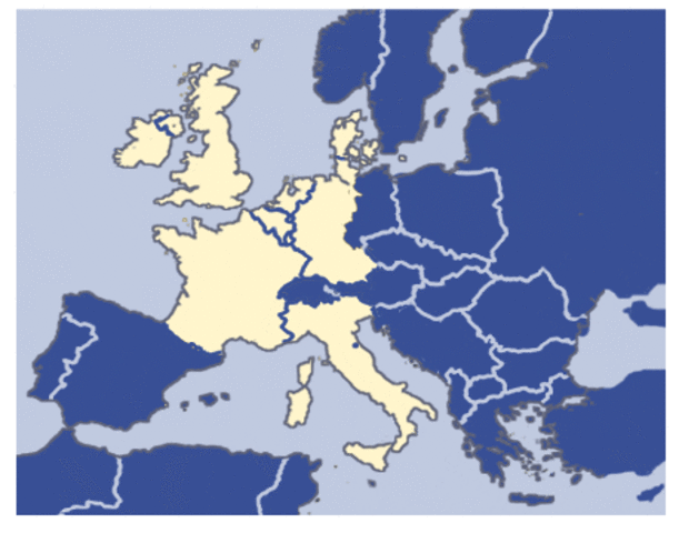 die erste Erweiterung