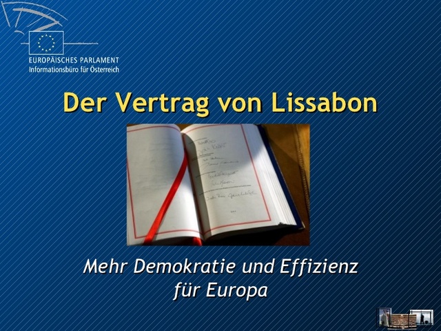 Der Vertrag von Lissabon