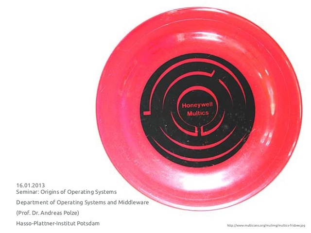 Inicia el Desarrollo de MULTICS