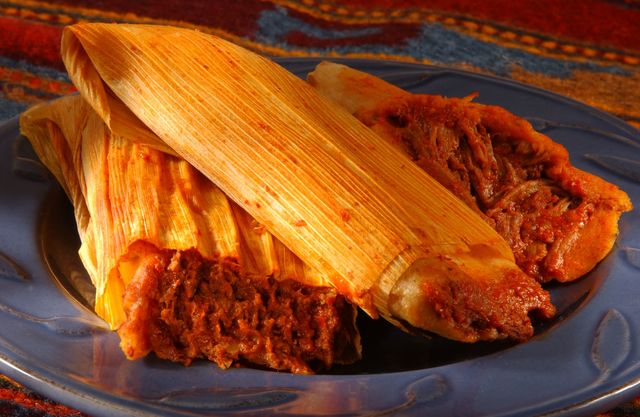 my first time eating tamales