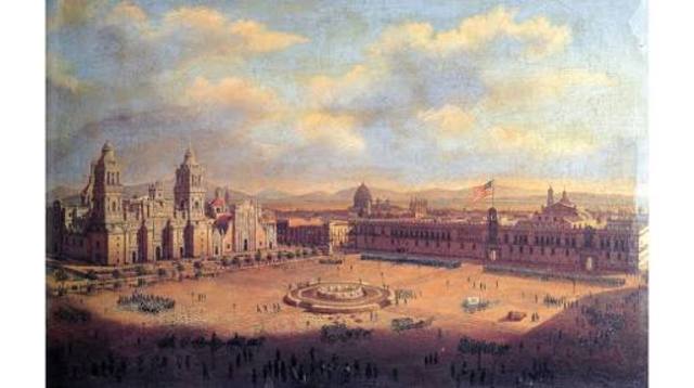 tropas norteamericanas tomas el Palacio Nacional