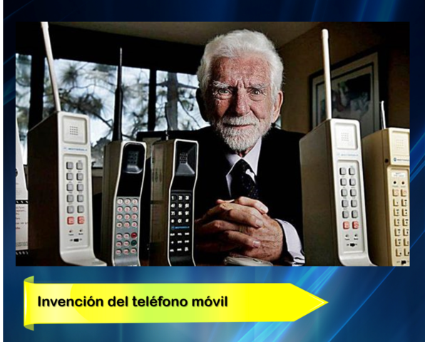 13. Invención del teléfono móvil