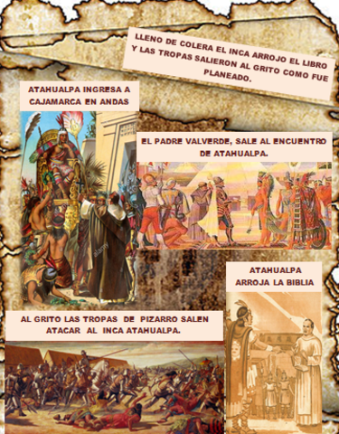 III).- PRISIÓN DEL INCA  ATAHUALPA