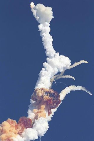 Challenger exploded after taking off