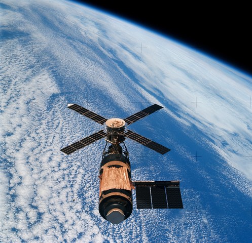 US launched first space station