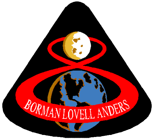 Apollo 8 first manned craft to orbit moon